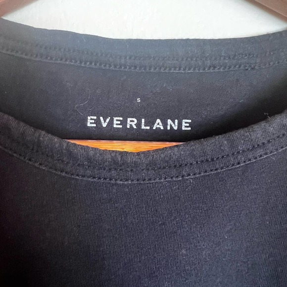 Everlane The Cotton Crop Black Size Small - Picture 10 of 14